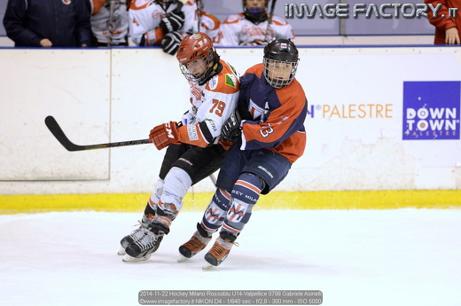 2014-11-22 Hockey Milano Rossoblu U14-Valpellice 0798 Gabriele Asinelli